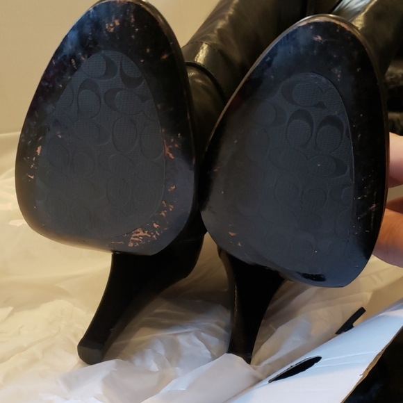 Coach Monet over the knee boots size 9. - Picture 4 of 6